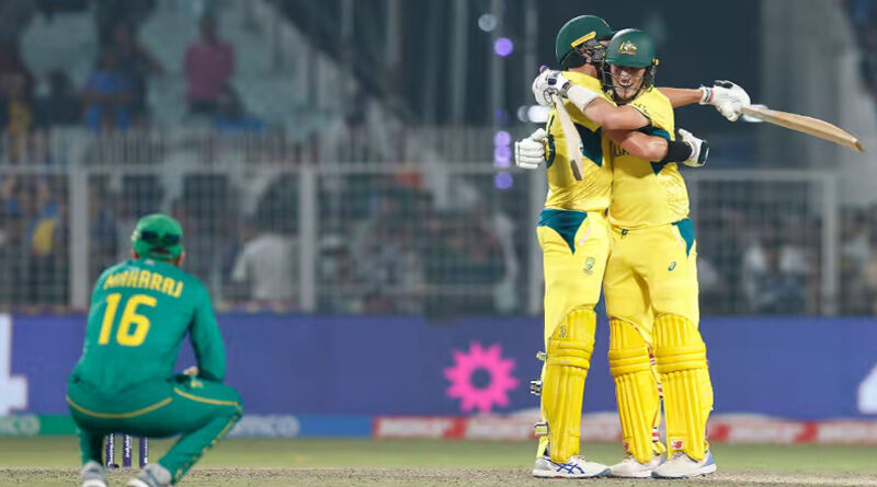 Australia beat South Africa by three wickets